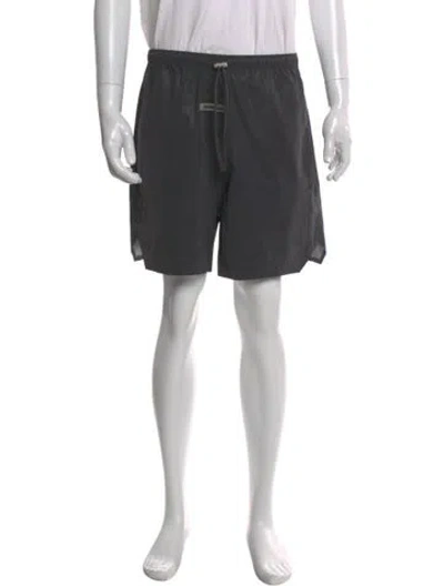 Pre-owned Essentials Jogger Shorts In Gray