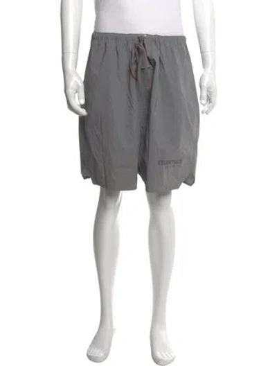 Pre-owned Essentials Jogger Shorts In Gray