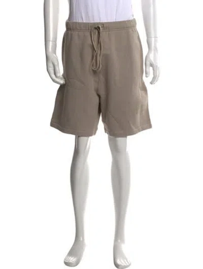 Pre-owned Essentials Jogger Shorts In Gray