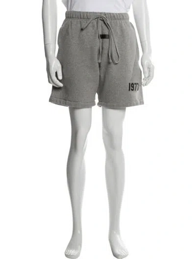 Pre-owned Essentials Jogger Shorts In Gray