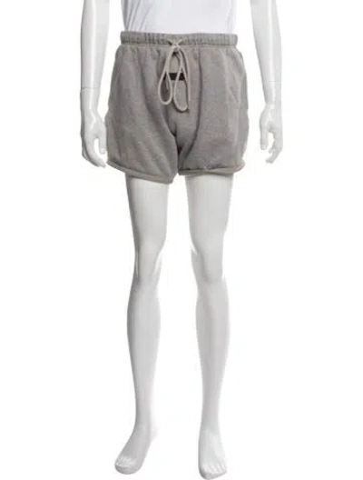 Pre-owned Essentials Jogger Shorts In Gray