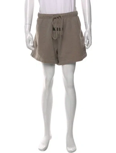 Pre-owned Essentials Jogger Shorts In Green