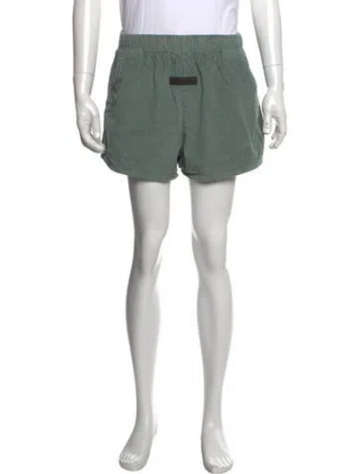 Pre-owned Essentials Jogger Shorts In Green
