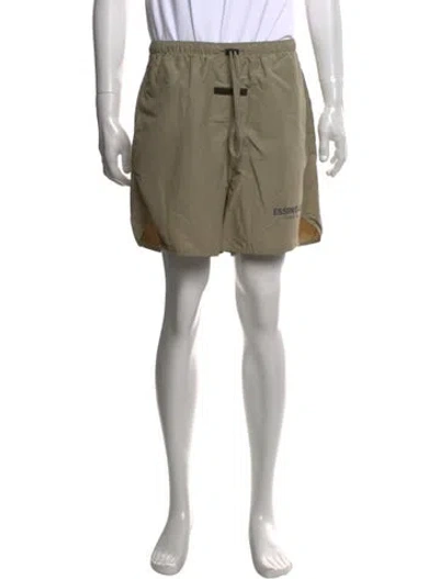 Pre-owned Essentials Jogger Shorts In Green