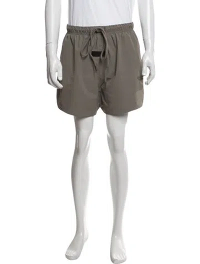 Pre-owned Essentials Jogger Shorts In Green