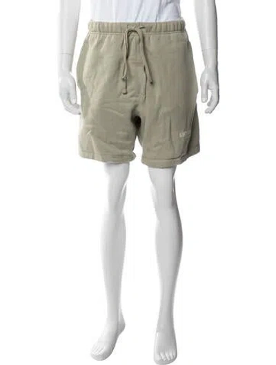 Pre-owned Essentials Jogger Shorts In Green