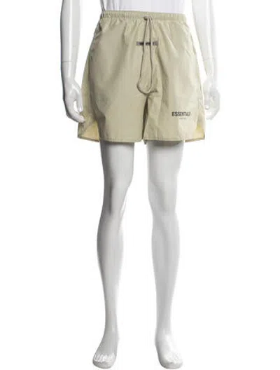Pre-owned Essentials Jogger Shorts In Green