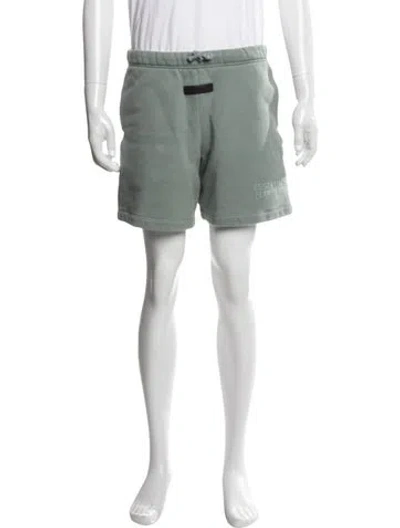 Pre-owned Essentials Jogger Shorts In Grey