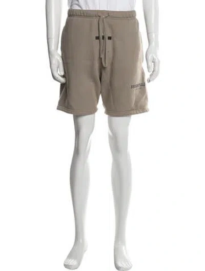 Pre-owned Essentials Jogger Shorts In Grey