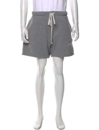 Pre-owned Essentials Jogger Shorts In Grey