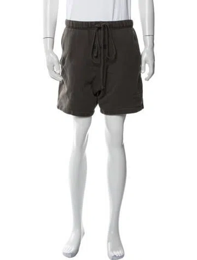 Pre-owned Essentials Jogger Shorts In Grey