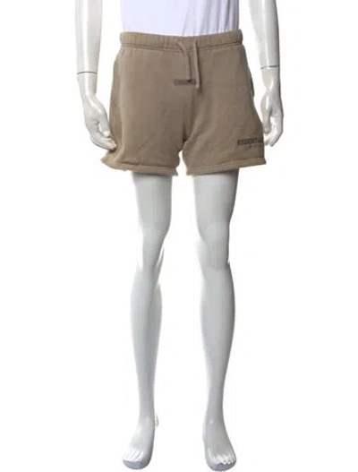 Pre-owned Essentials Jogger Shorts In Grey