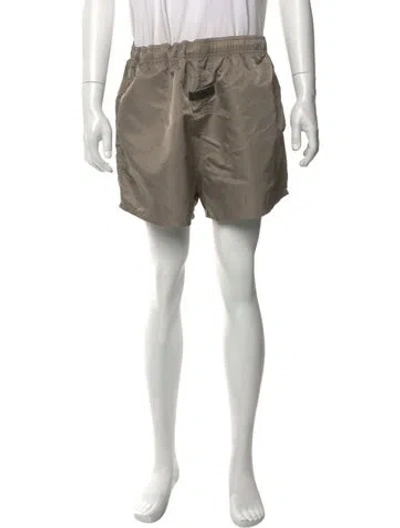 Pre-owned Essentials Jogger Shorts In Neutral