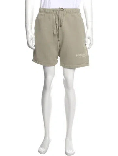Pre-owned Essentials Jogger Shorts In Neutral