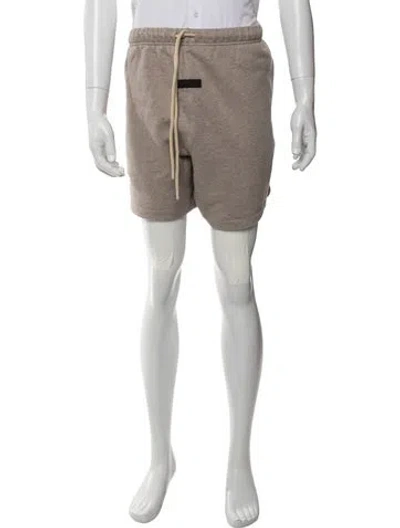 Pre-owned Essentials Jogger Shorts In Neutral