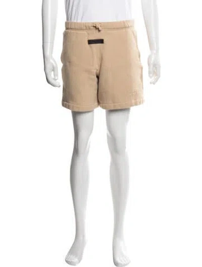 Pre-owned Essentials Jogger Shorts In Neutrals