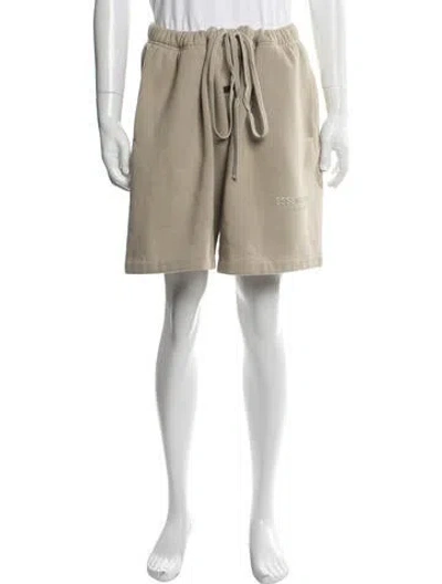 Pre-owned Essentials Jogger Shorts In Neutrals
