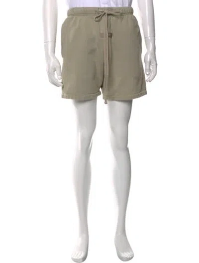Pre-owned Essentials Jogger Shorts In Neutrals