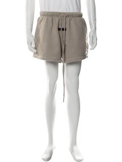 Pre-owned Essentials Jogger Shorts In Neutrals