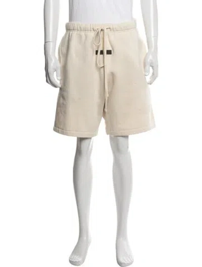 Pre-owned Essentials Jogger Shorts In Neutrals