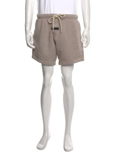 Pre-owned Essentials Jogger Shorts In Neutrals