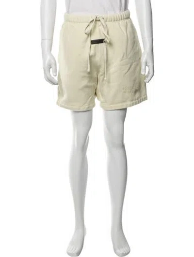 Pre-owned Essentials Jogger Shorts In Yellow