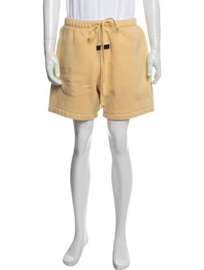 Pre-owned Essentials Jogger Shorts In Yellow