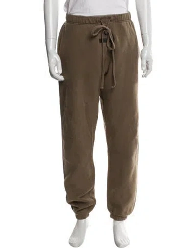 Pre-owned Essentials Joggers In Brown