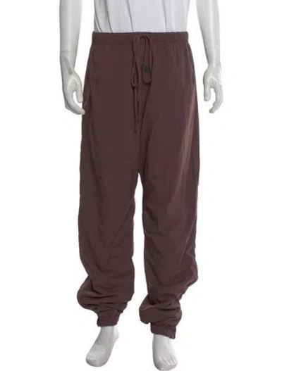 Pre-owned Essentials Joggers In Brown