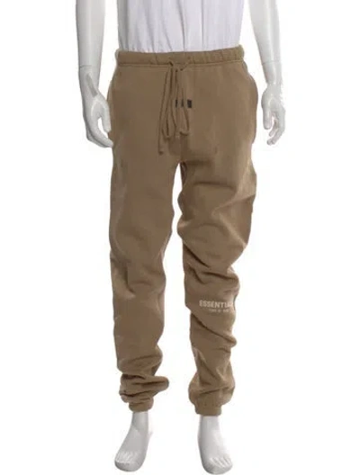 Pre-owned Essentials Joggers In Brown
