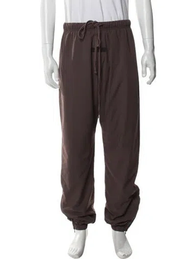 Pre-owned Essentials Joggers In Brown