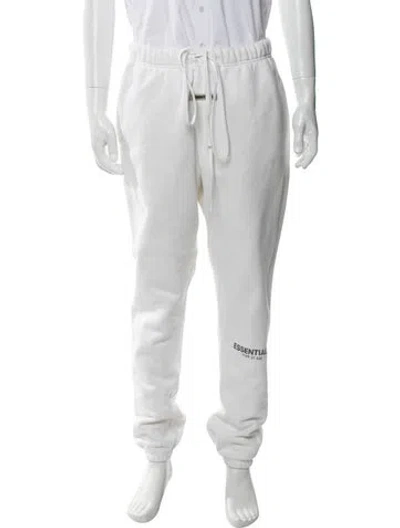 Pre-owned Essentials Joggers In White
