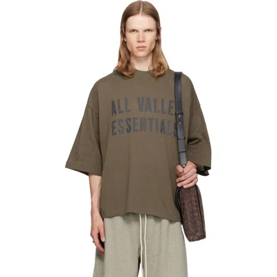 ESSENTIALS KHAKI MERCH T-SHIRT