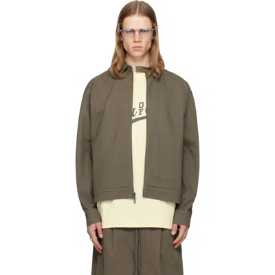 Essentials カーキ Work ジャケット In Green