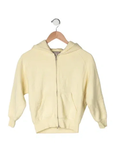 Pre-owned Essentials Babies' Kid's Full Zip Hoodie In Yellow