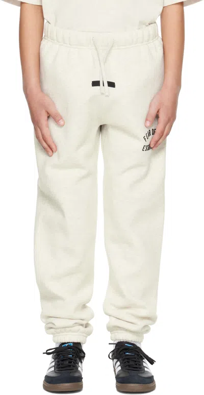 Essentials Kids Beige Classic Sweatpants
