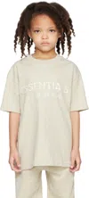 Essentials Kids Beige Classic T-shirt In White