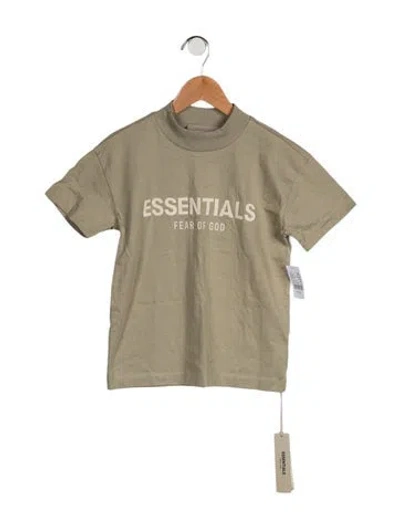 Pre-owned Essentials Kids Boys' Logo Print T-shirt In Green