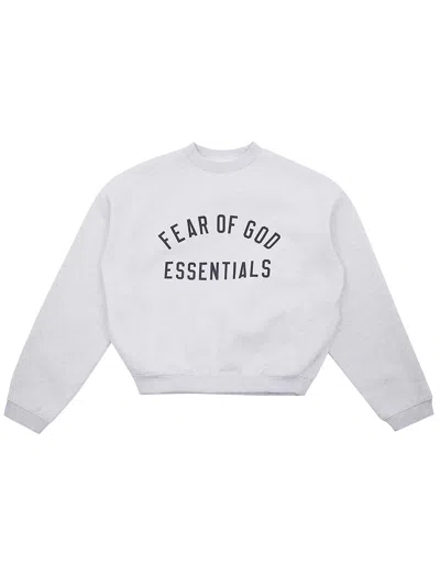 Essentials Kids Classic Crewneck Sweatshirt In White