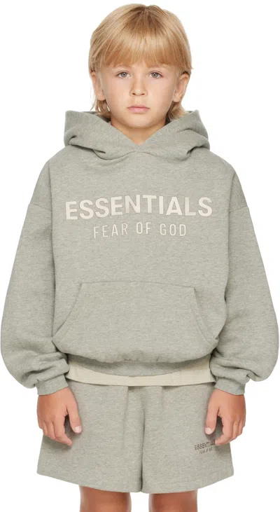 Essentials Kids Gray Fleece Hoodie