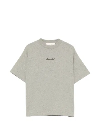 Essentials Kids "signature 90`s" Short Sleeve Tee In Gray
