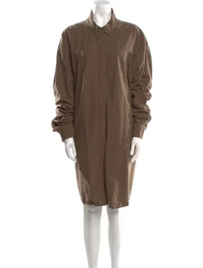 Pre-owned Essentials Knee-length Dress In Neutral