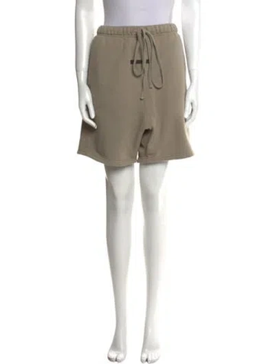 Pre-owned Essentials Knee-length Shorts In Neutral