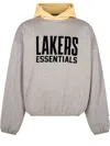 Essentials Nba Lakers Pull Over Hoodie In Grey
