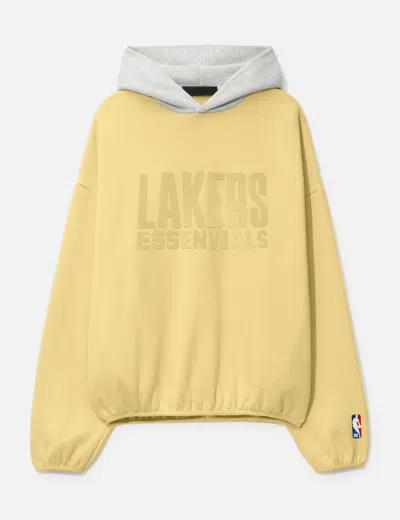 Essentials Lakers Hoodie In Yellow