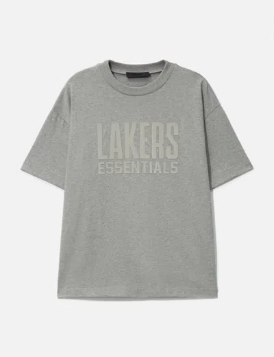 Essentials Lakers T-shirt In グレー