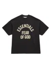 Essentials Little Kid's & Kid's Logo Crewneck T-shirt In Black