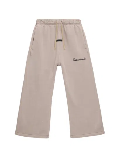 Essentials Little Kid's & Kid's Logo Wide-leg Sweatpants In Neutral