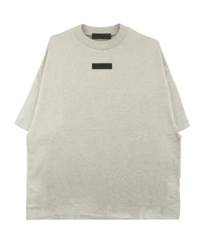 Essentials Logo-appliqué Cotton T-shirt In White