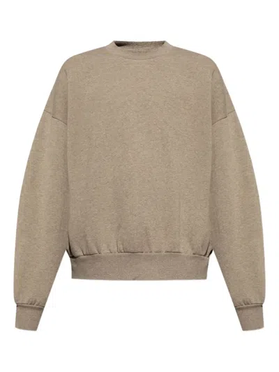 ESSENTIALS LOGO-APPLIQUÉ CREW-NECK SWEATSHIRT